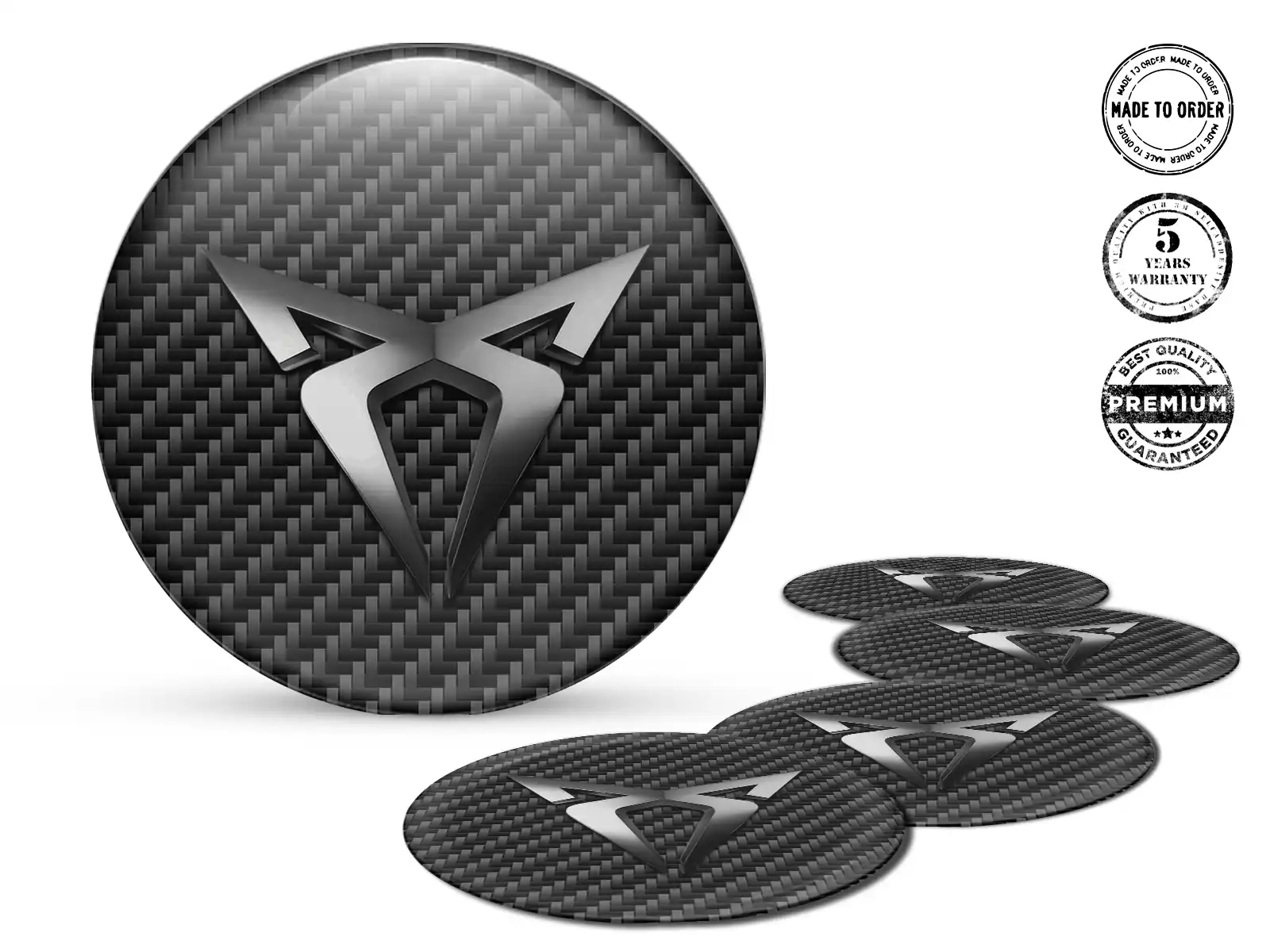 Seat Cupra Dome Sticker Ausgabe Hochwertige Auto-Labels